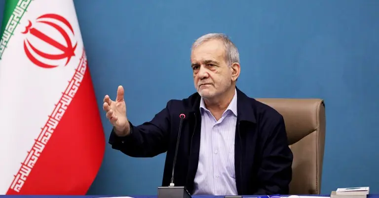 ইরানের প্রেসিডেন্ট মাসুদ পেজেশকিয়ান